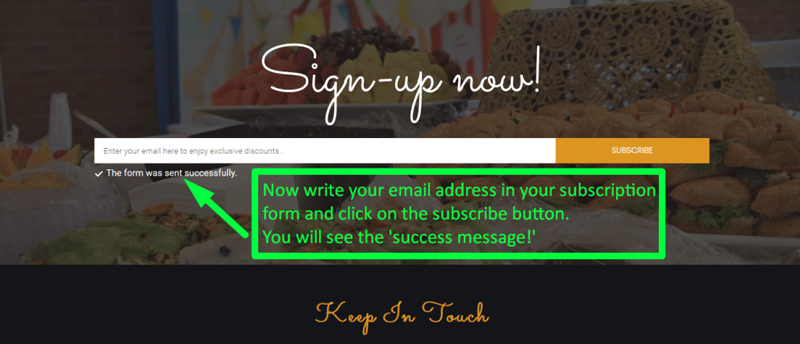 how to integrate mailchimp with my website