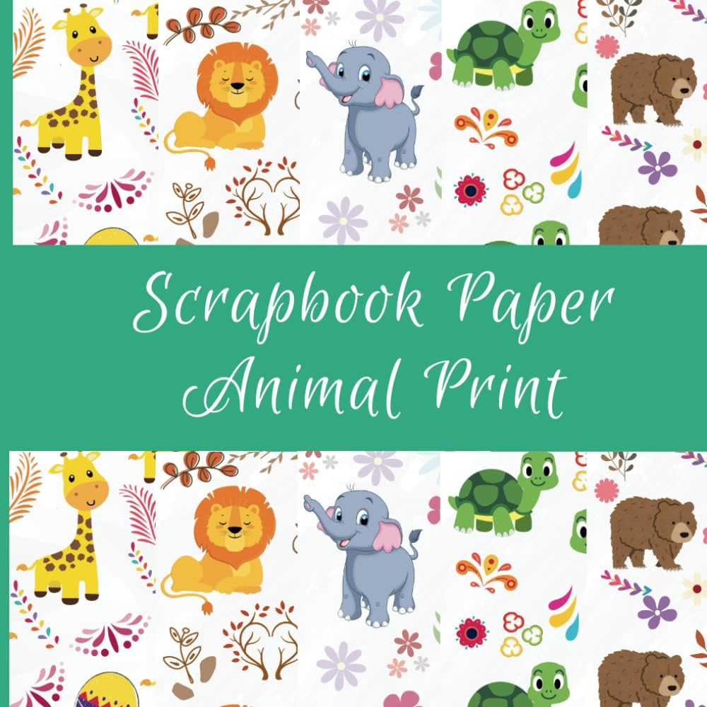 Scrapbook Paper Animal Print Scrapbook Paper Animal Print