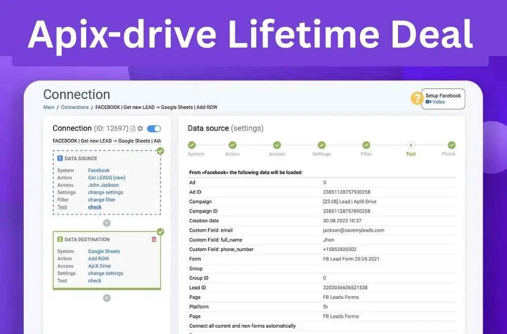 Apix-drive Lifetime Deal