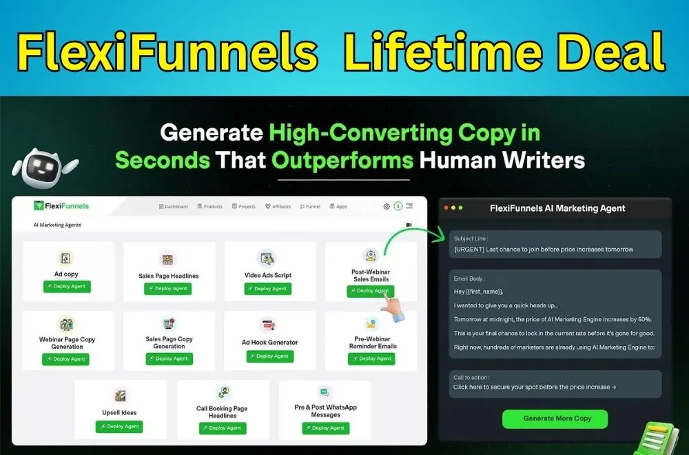 FlexiFunnels Appsumo Lifetime Deal