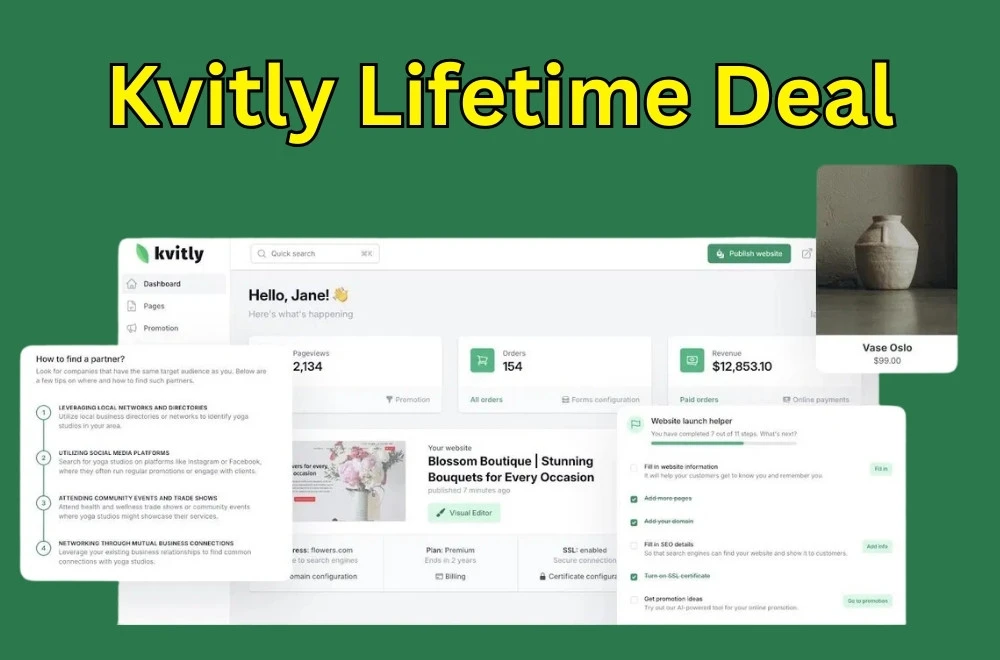 Kvitly liftetime deal