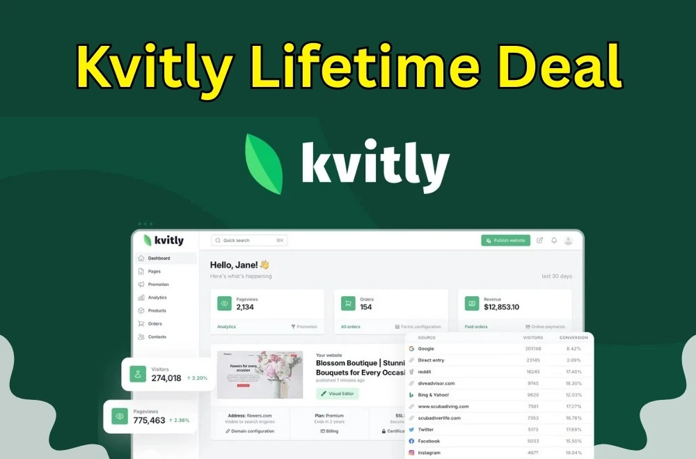 Kvitly liftetime deal